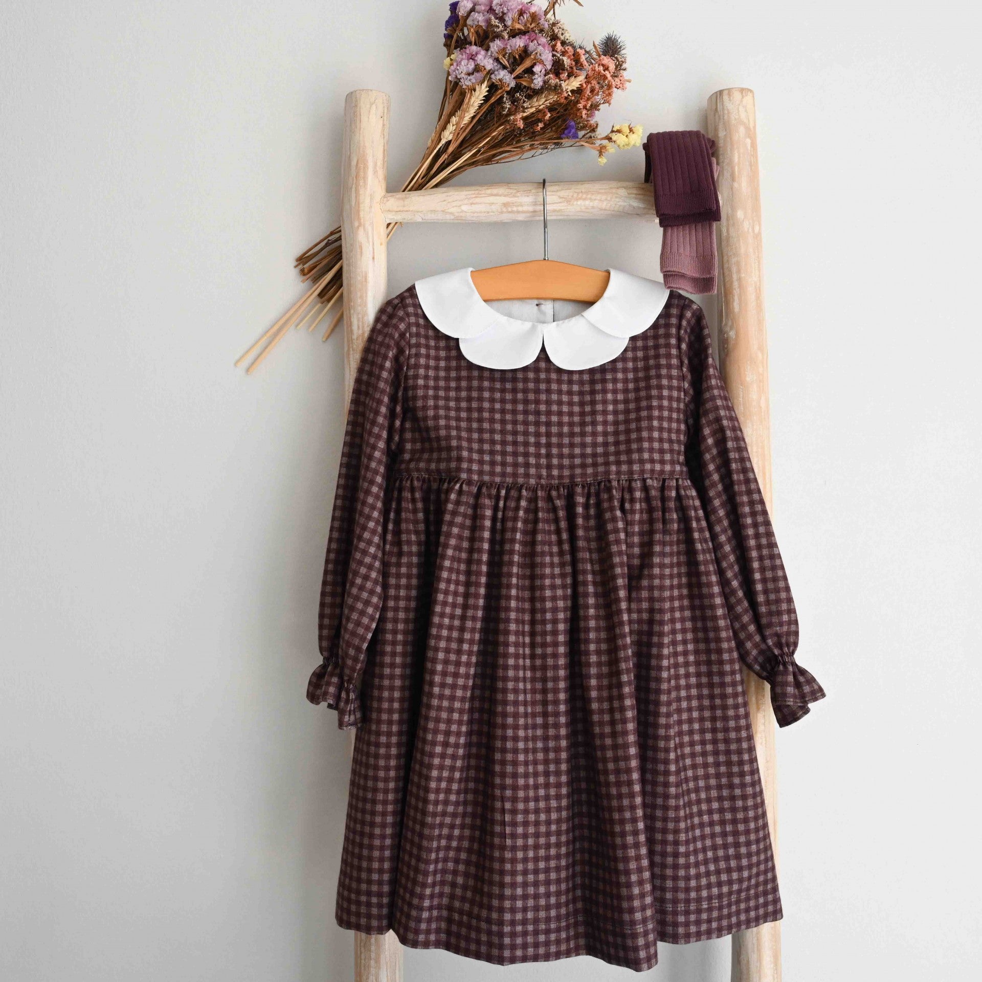 Scalloped Collar Dress