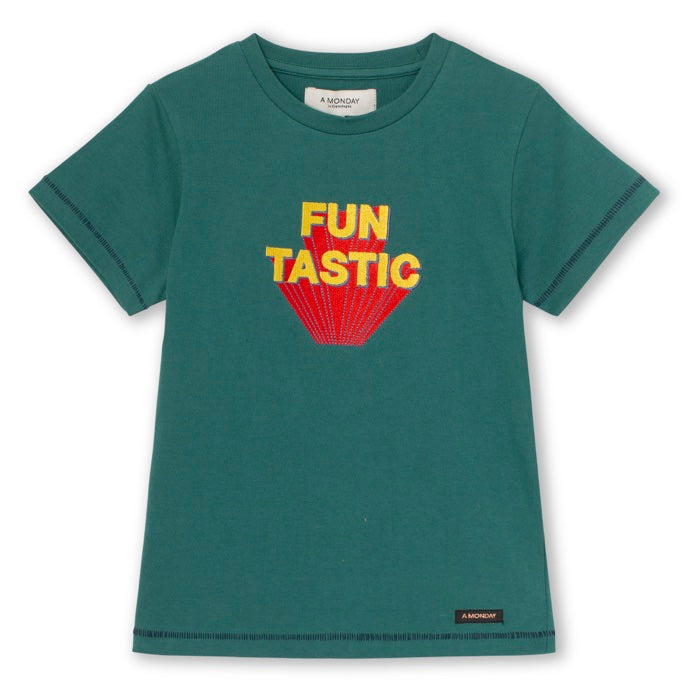 Funtastic T-Shirt in Antique Green
