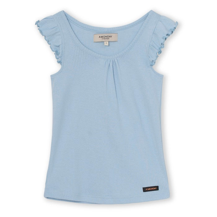 Alva Top in Cashmere Blue