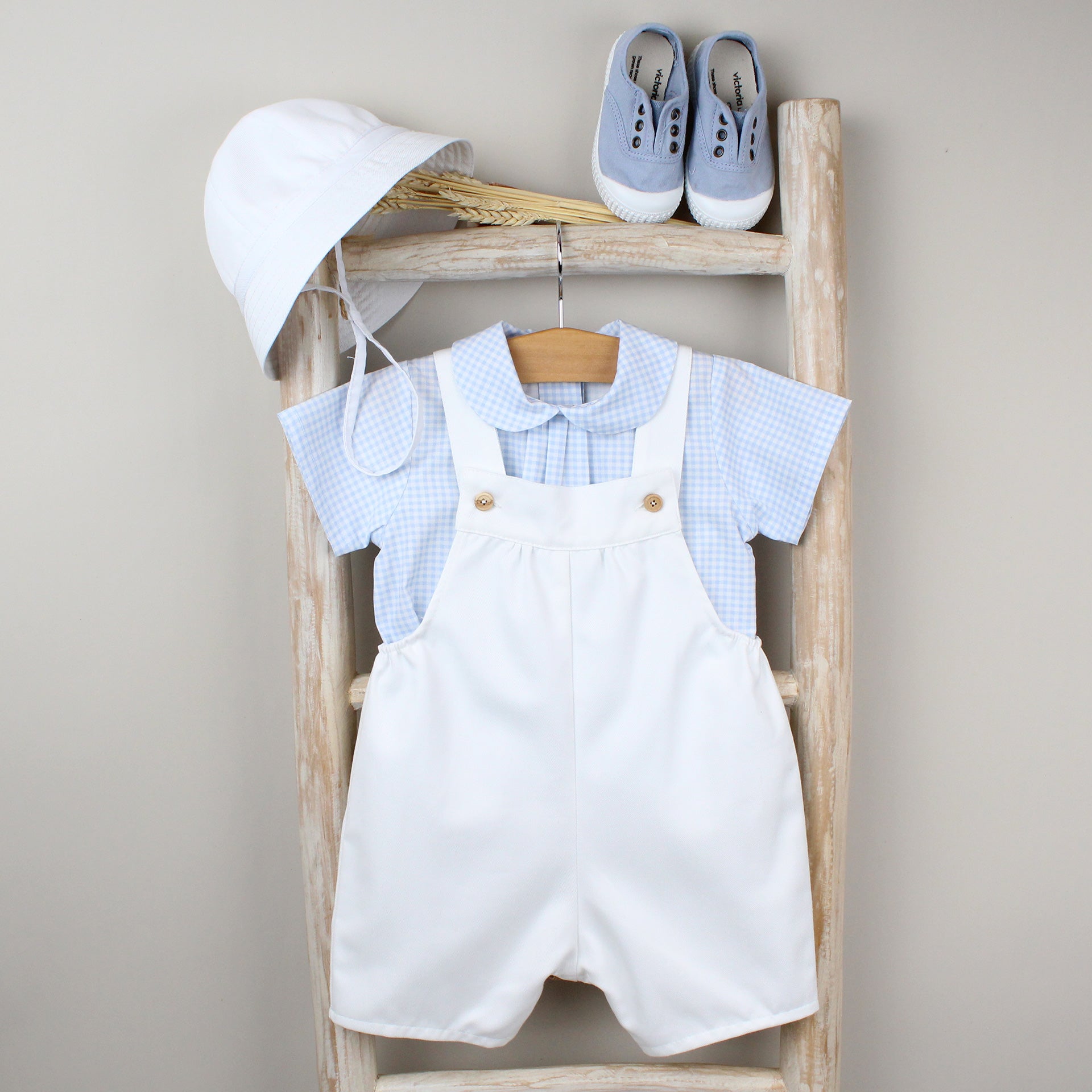 Blue Vichy Shirt
