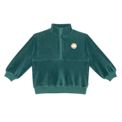 Zip Sweater in Teal