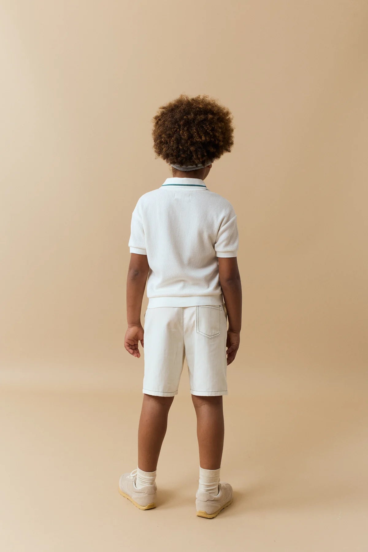 Boys Nico Waffle Polo