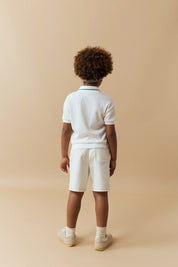 Boys Nico Waffle Polo