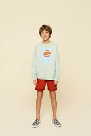 Nate Shorts in Burnt Brick