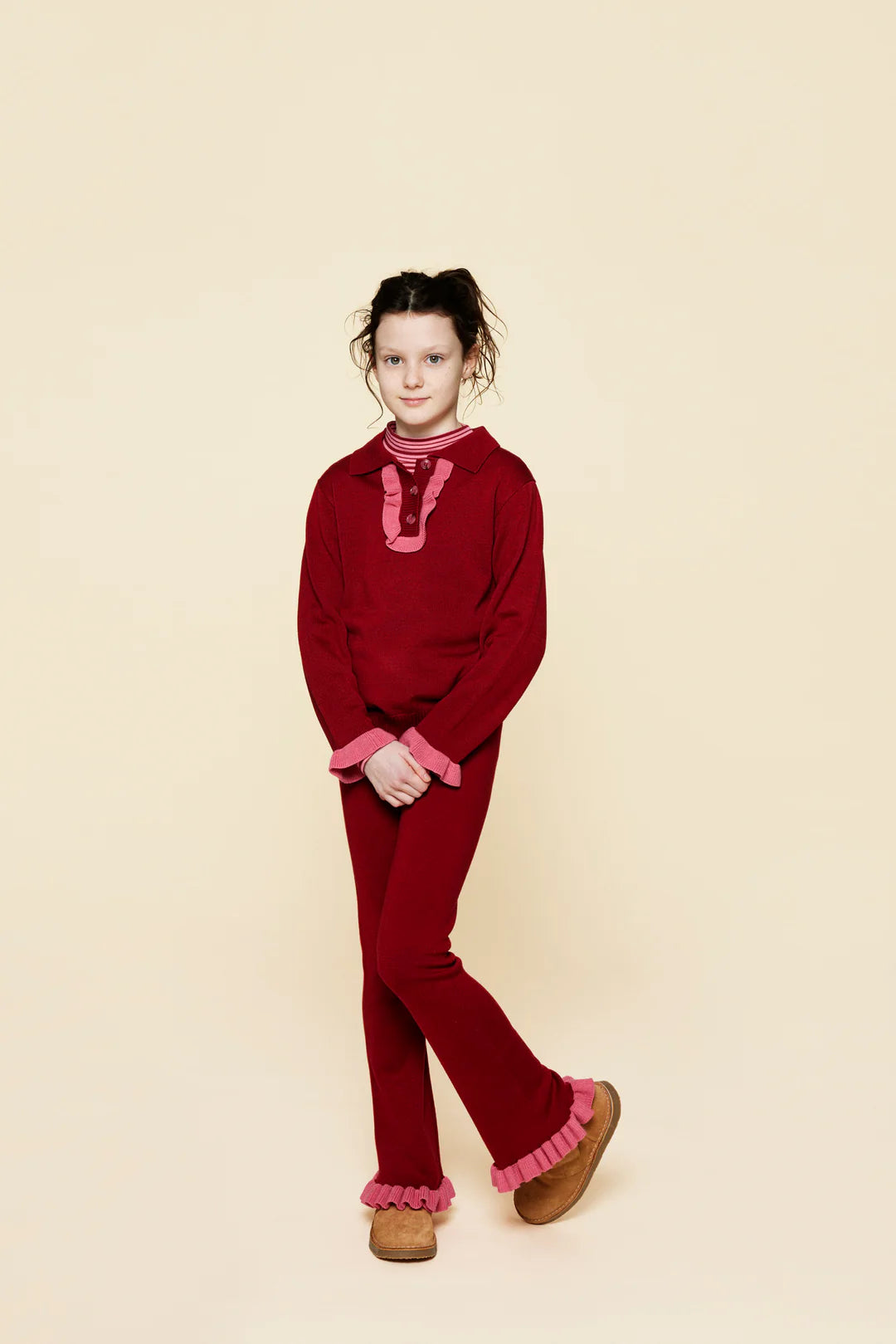 Candy Polo & Ambina Pants Set
