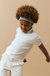 Boys Nico Waffle Polo