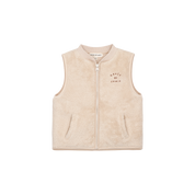 Plush Body-Warmer in Oatmeal