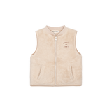 Plush Body-Warmer in Oatmeal