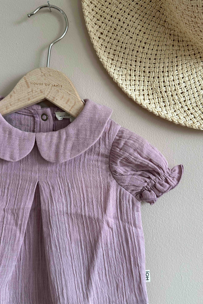 Baby Collar Tunic – Rose Lilac
