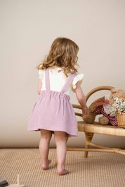 Baby Salopette Dress – Rose Lilac