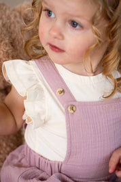 Baby Salopette Dress – Rose Lilac
