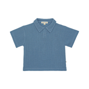 Oversized Polo – Indigo