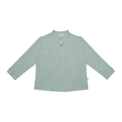 Boys Button Up Shirt – Mint