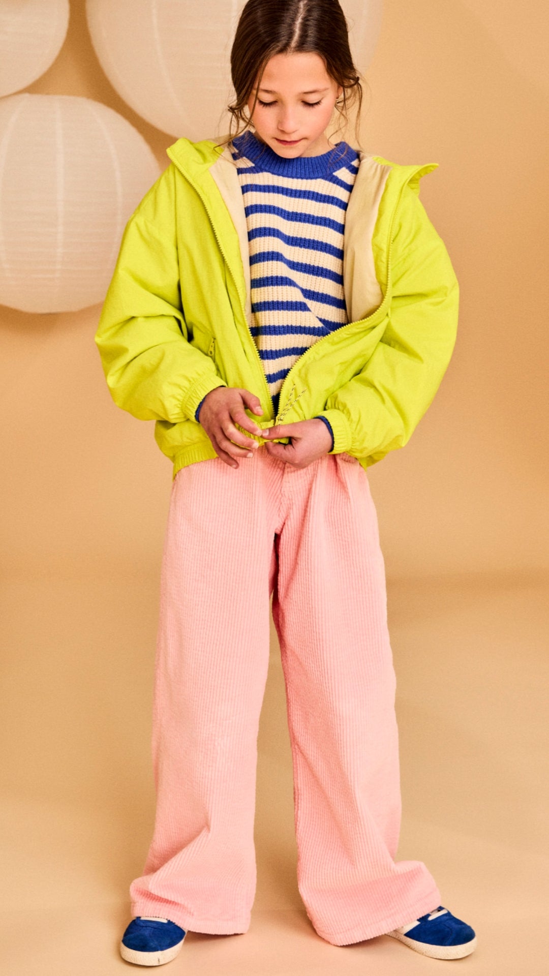 Zina Corduroy Pants – Blush