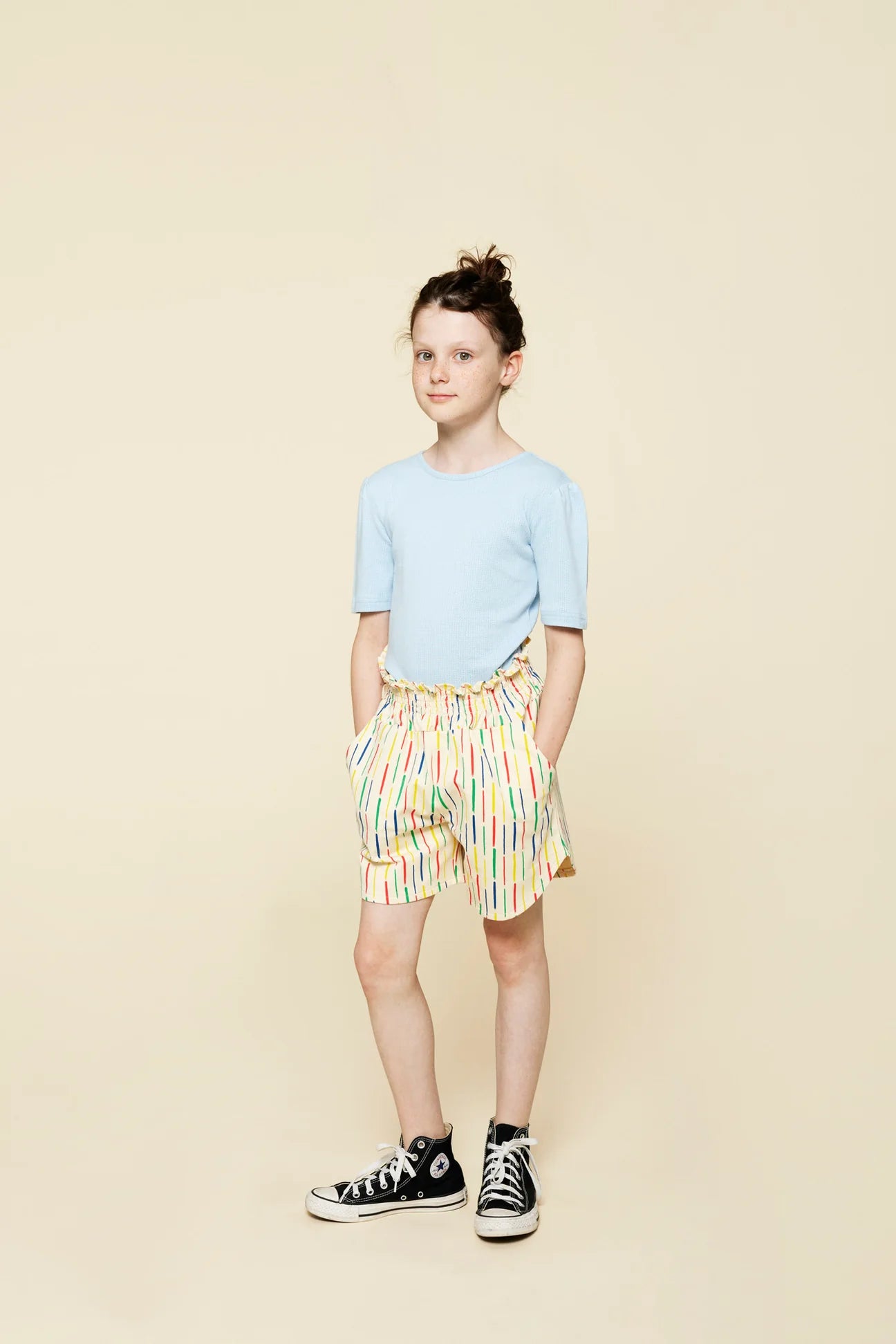 Luna Shorts Multi Stripe