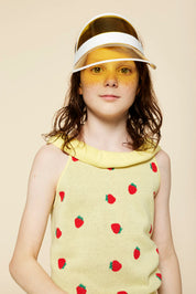 Daisy Top in Strawberry Artwork