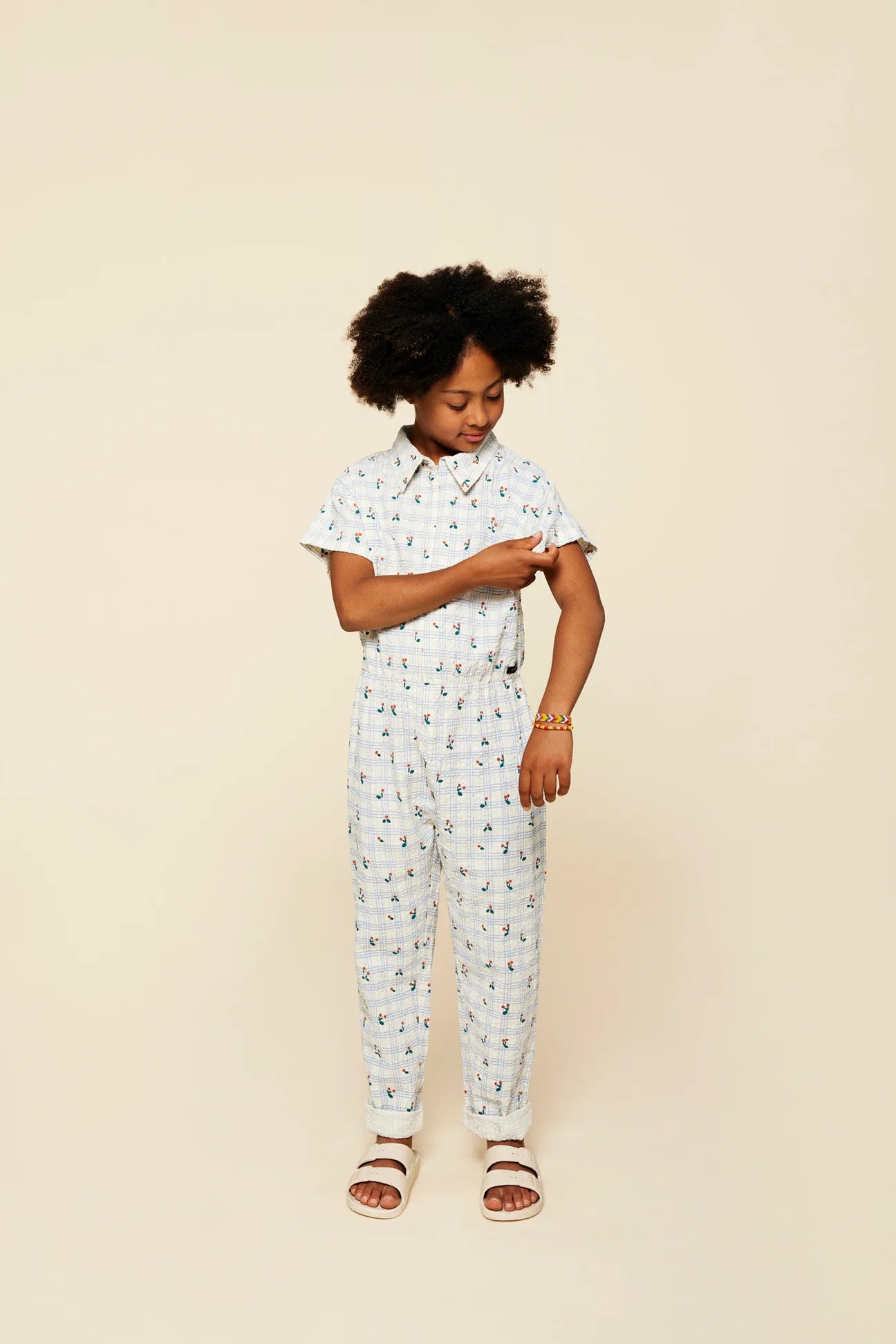 Luella Jumpsuit in Cashmere Print