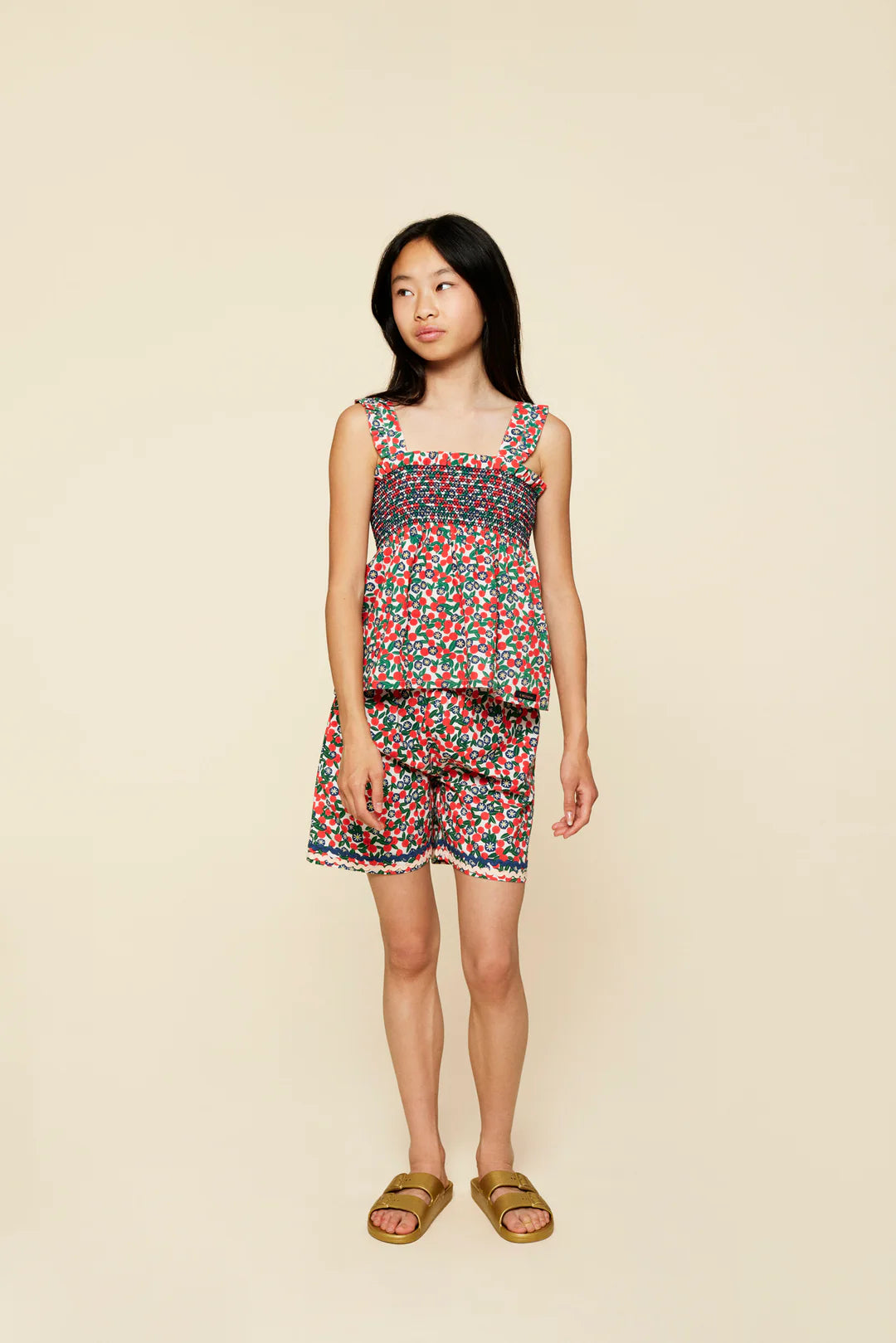 Claudia Shorts in Flower Print