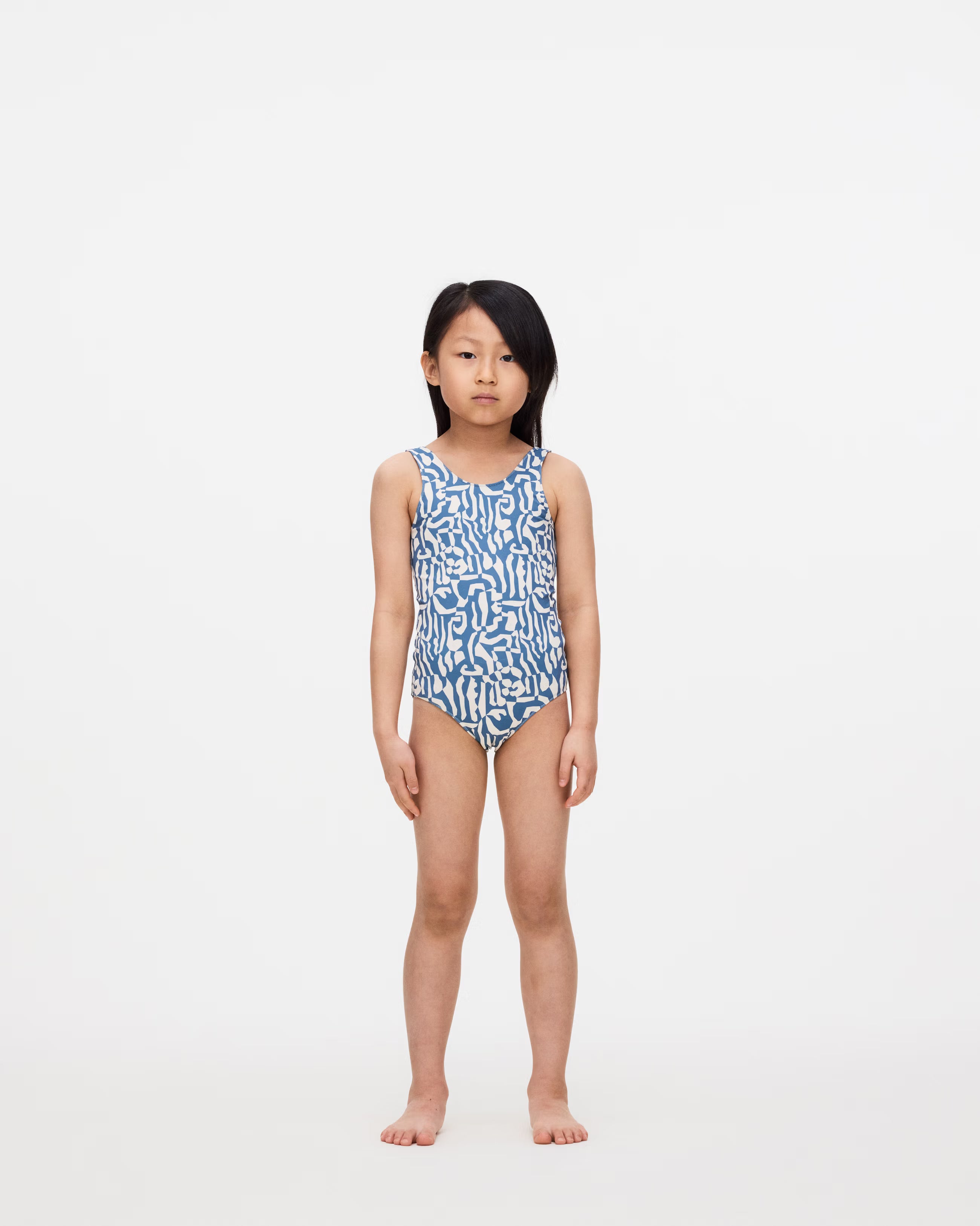 Marbling Bathing Suit