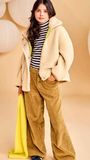 Teddy Jacket – Mastic