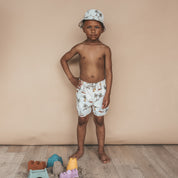 Sailing Bucket Hat - White Swan