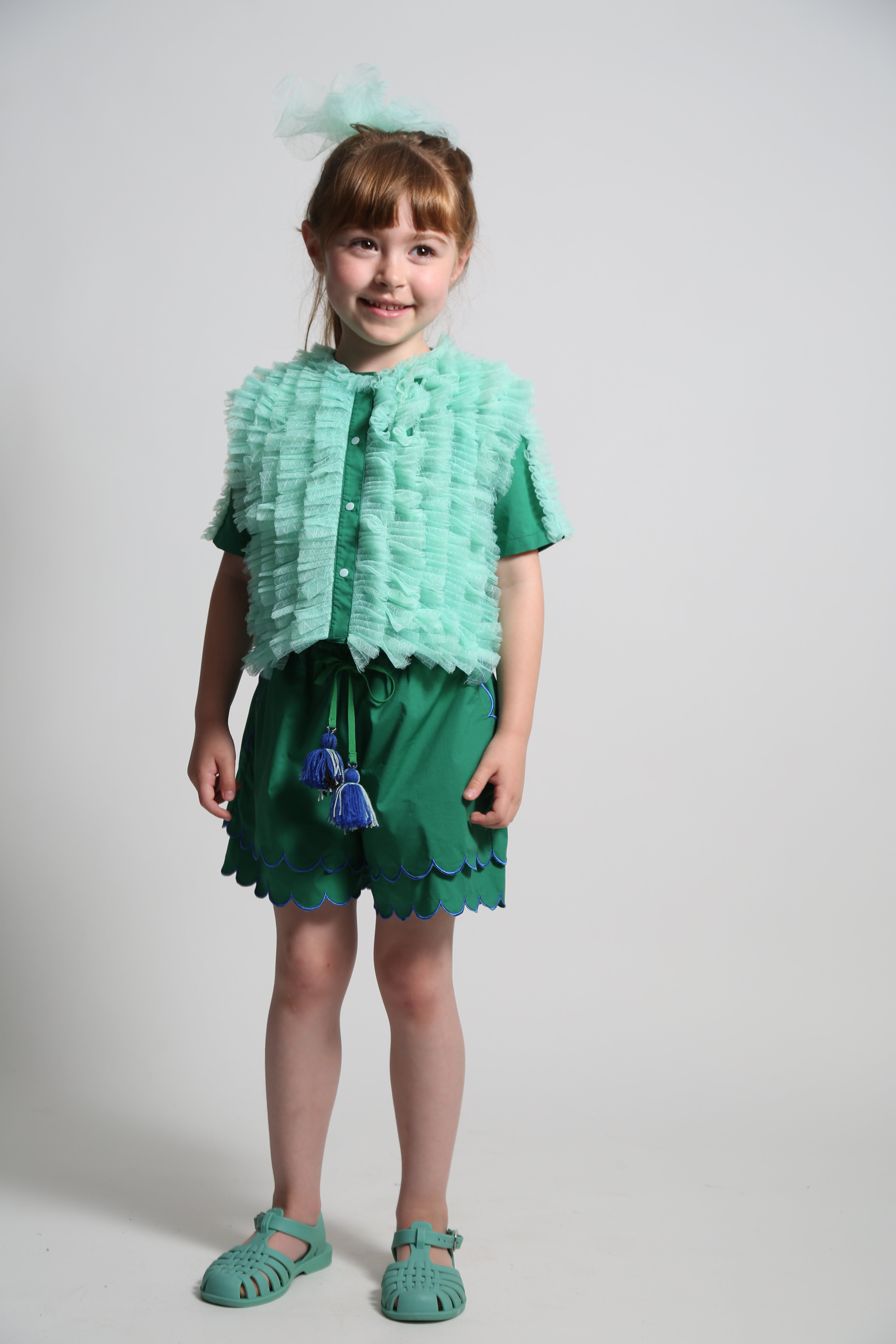 Toula Tiered Ruffle Blouse