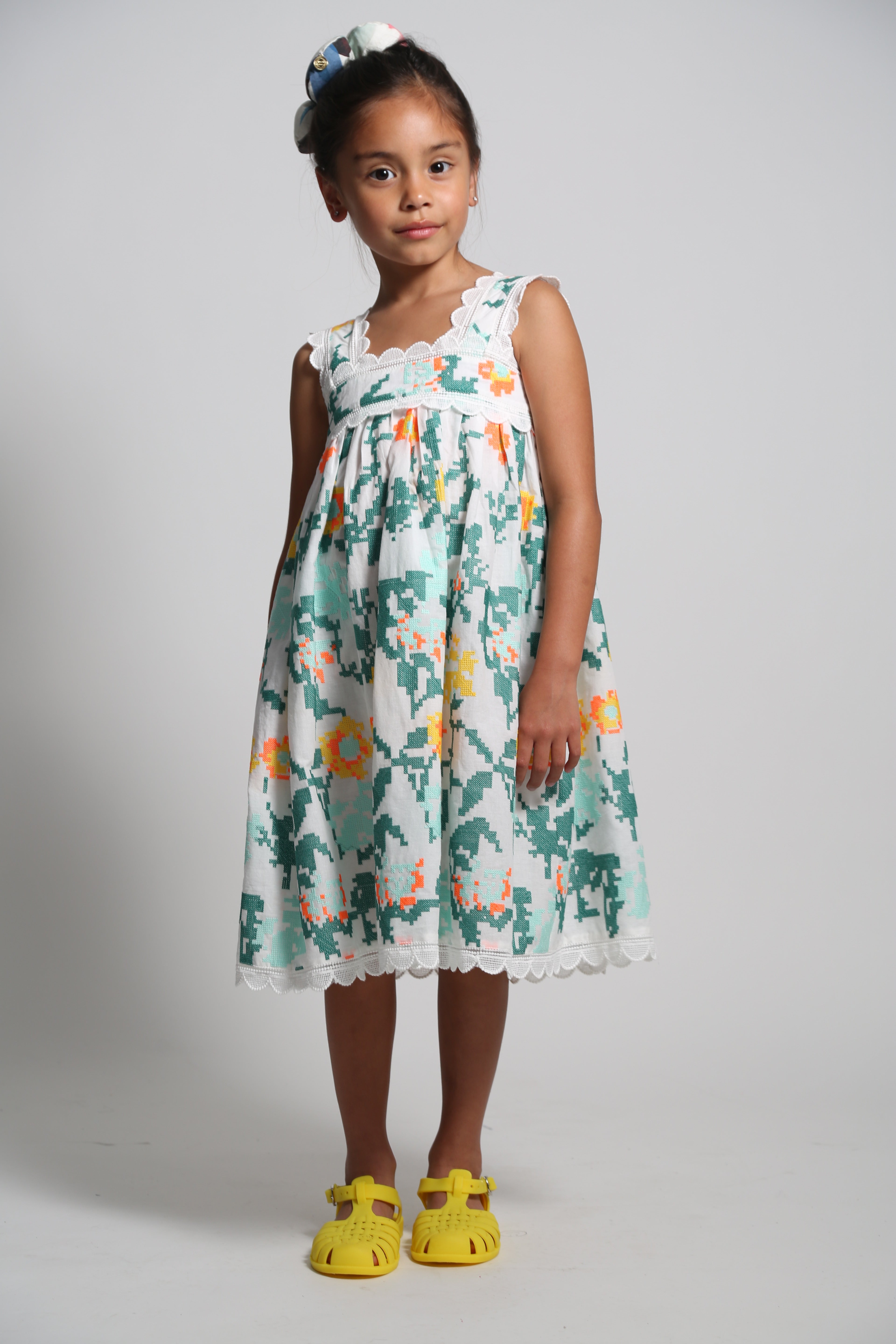 Ophelia Scalloped Sundress