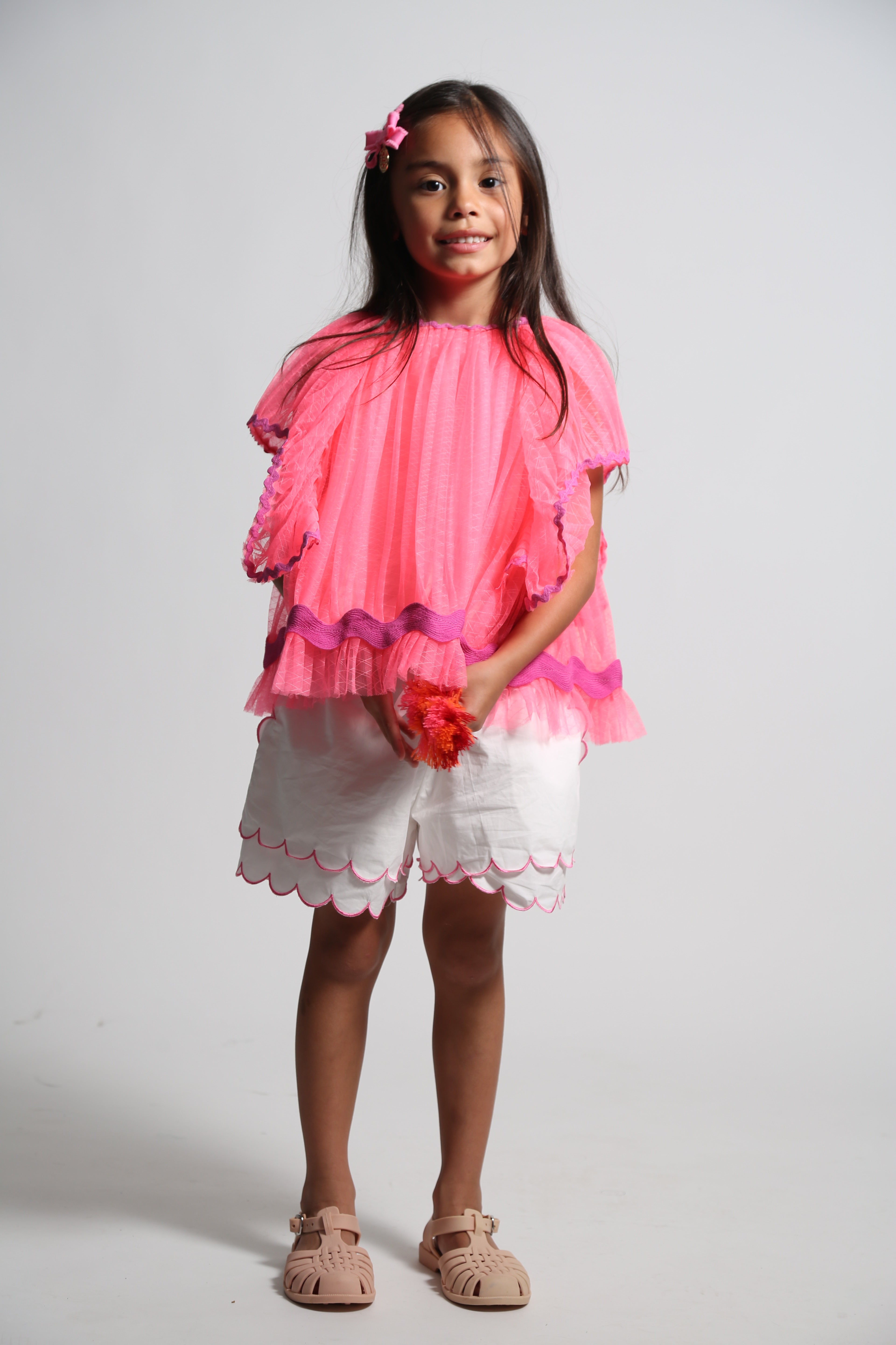 Laurel Scalloped Summer Shorts – Sugar