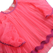 Toula Pleated Cape Blouse