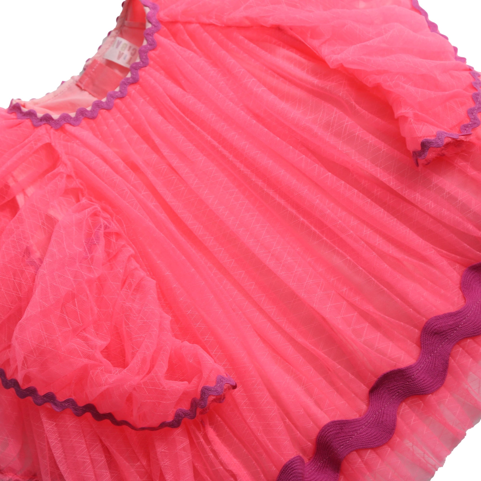 Toula Pleated Cape Blouse