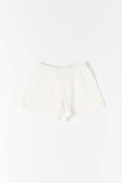 Bambula Organic Cotton Short Sleeve PJ Set – White