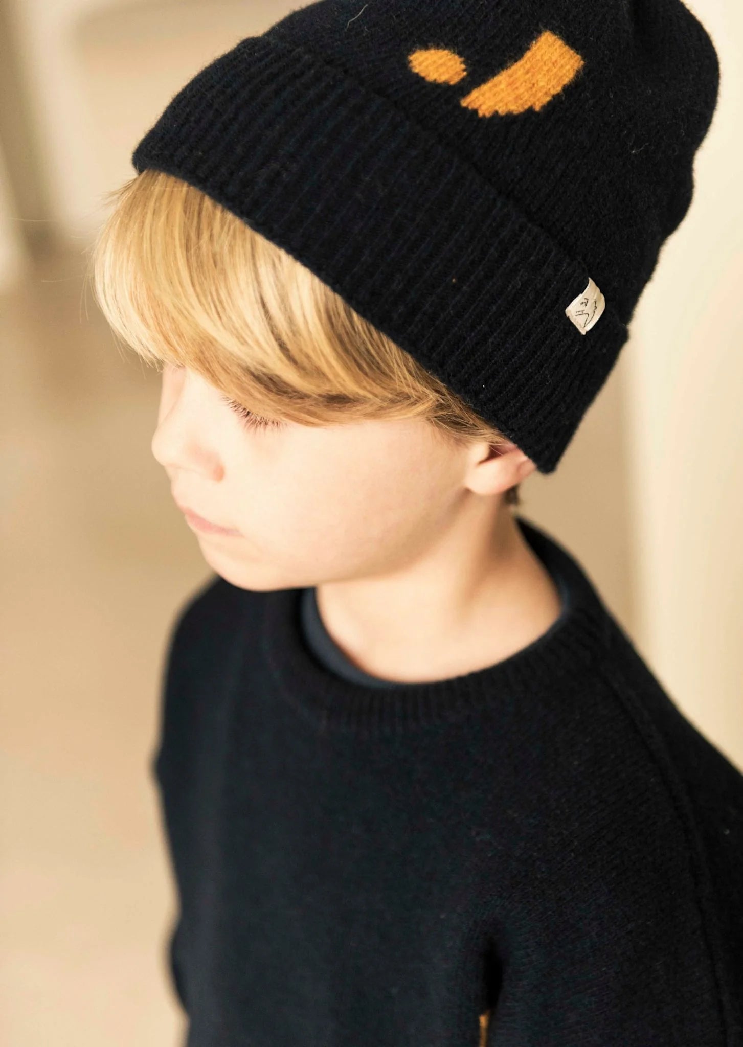 J Beanie – Navy Blue