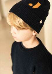 J Beanie – Navy Blue