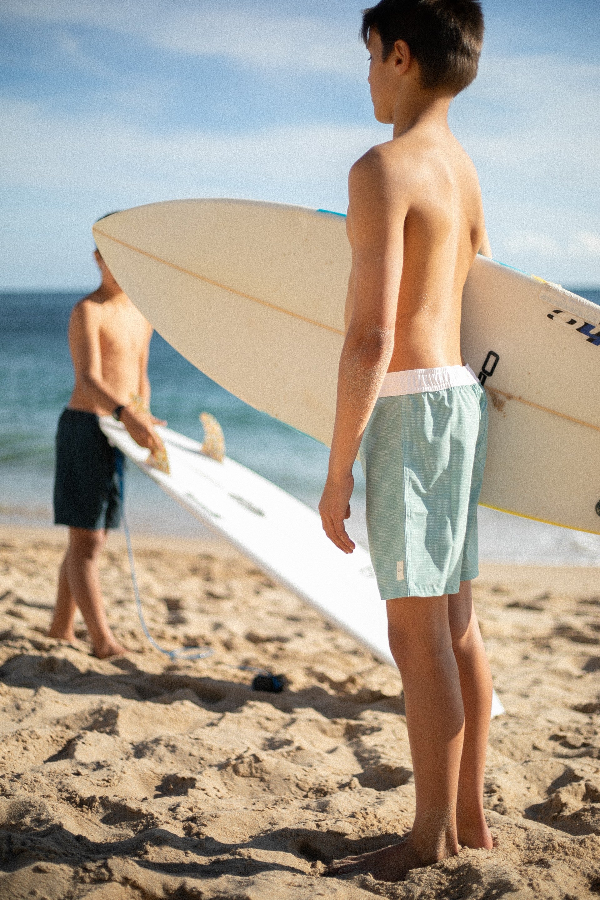 Mini Swell Board Shorts - Verde