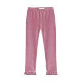 Frill Leggings in Misty Orchid