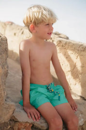 Capri Swim Shorts - Mint
