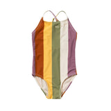 Multi Stripe Swimsuit - Multicolor