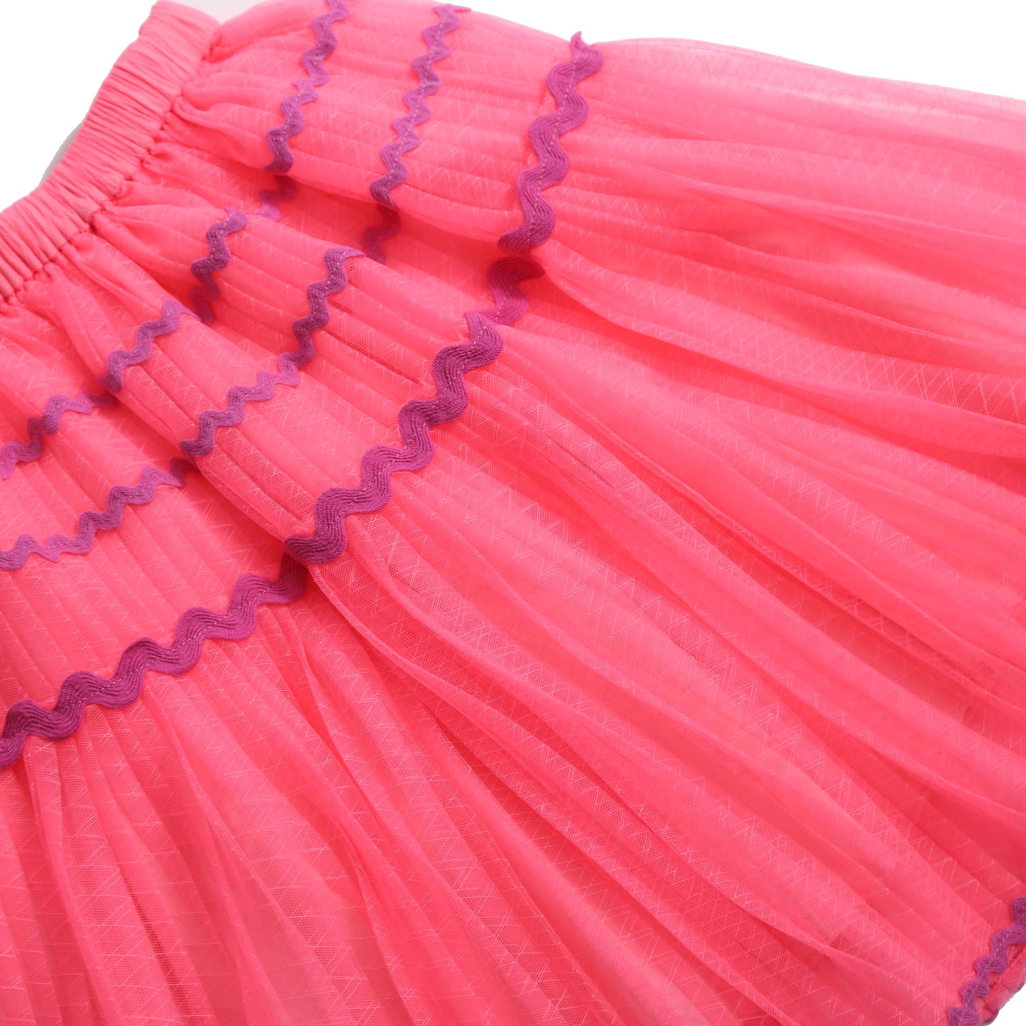 Toula Pleated Flare Skirt