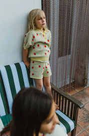 Andie Shorts in Strawberry Artwork