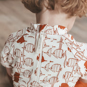 Fish Print Swim Tee