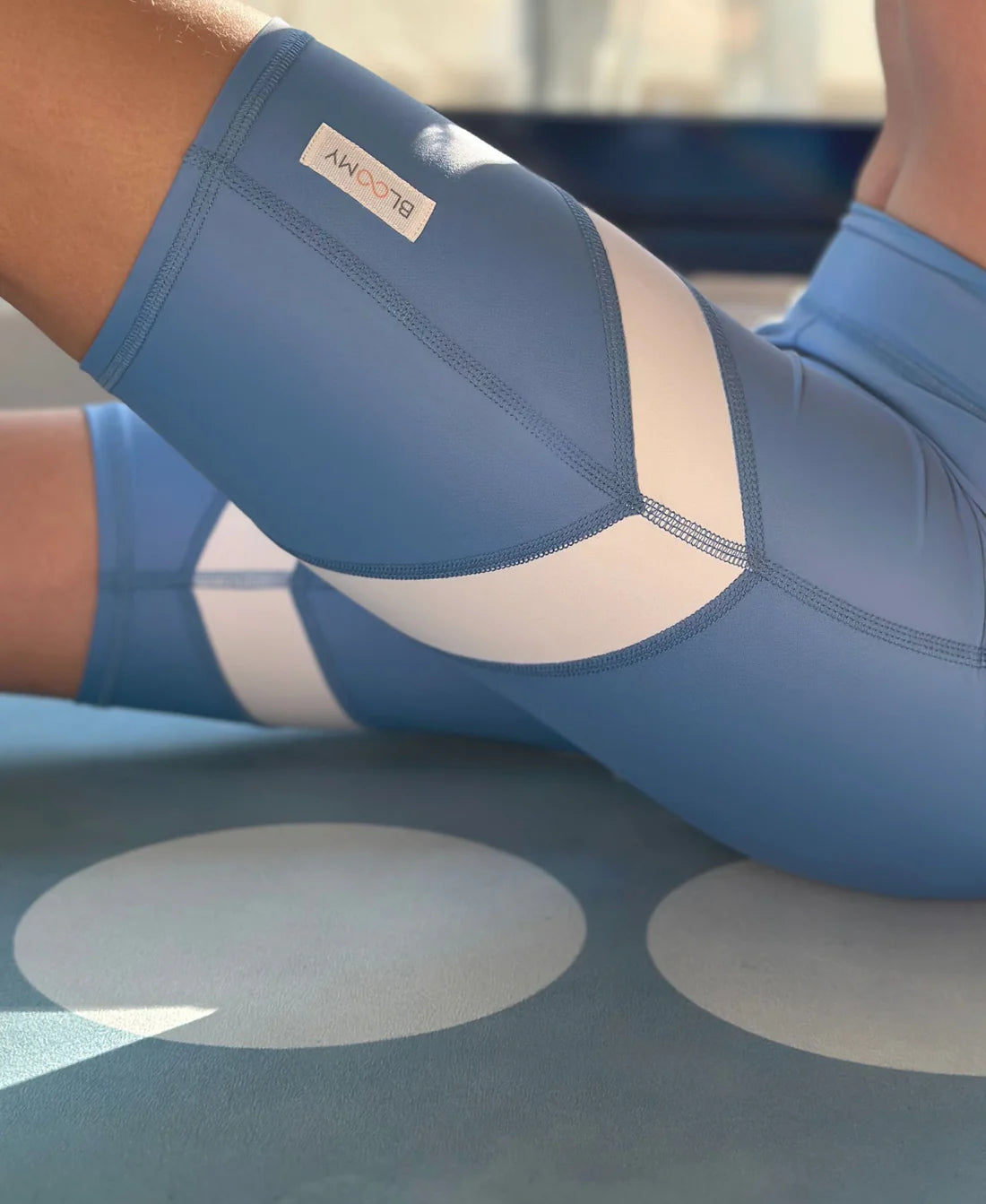 Active Shorts in Azure Blue