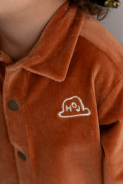Overshirt in Warm Bronze