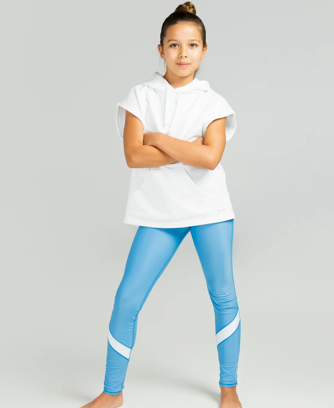 Leggings in Azure Blue
