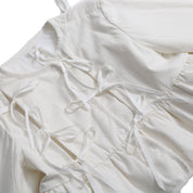 Ophelia Peplum Padded Top – Sugar