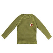 Solid LS Rash Top - Iguana