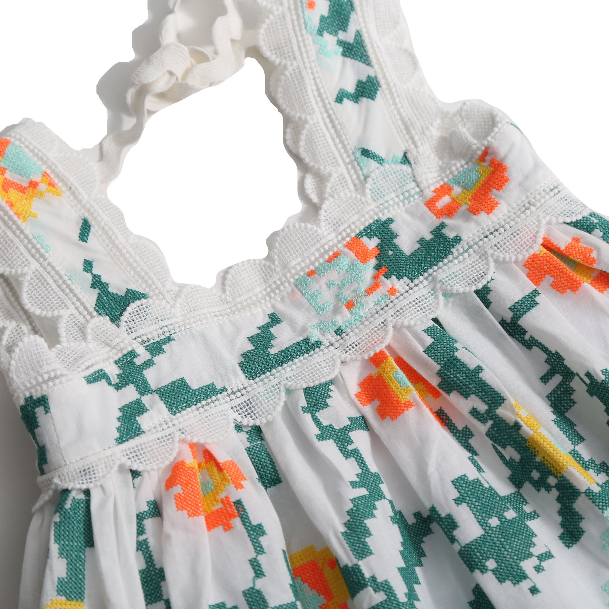 Ophelia Scalloped Sundress