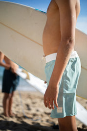 Mini Swell Board Shorts - Verde