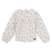 Merrie Blouse in Cashmere Print