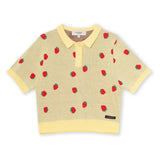 Carrie Polo in Strawberry Artwork