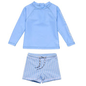 Seaside Blue Long Sleeve Set